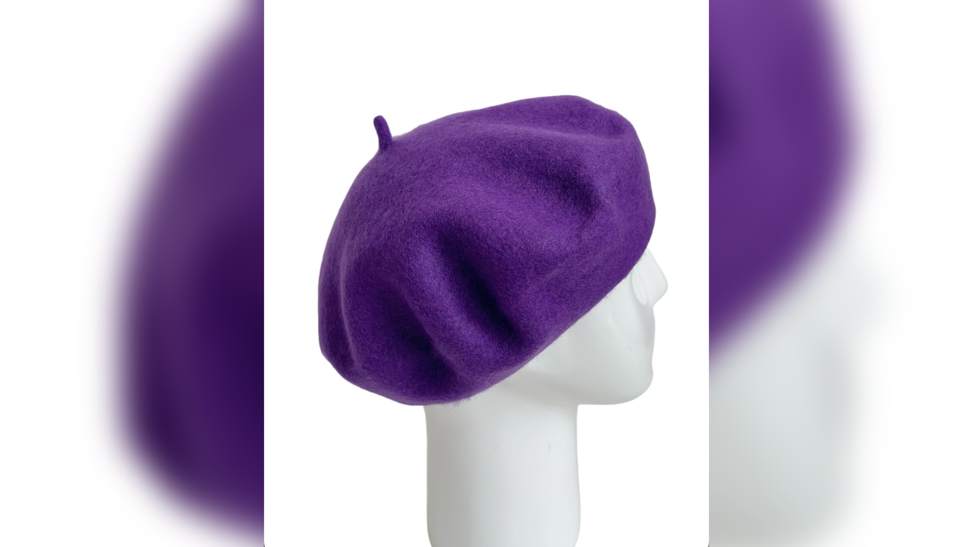 Берет KANGOL для мужчин и женщин, размер L, фиолетово-сиреневый тай дай — фото 1