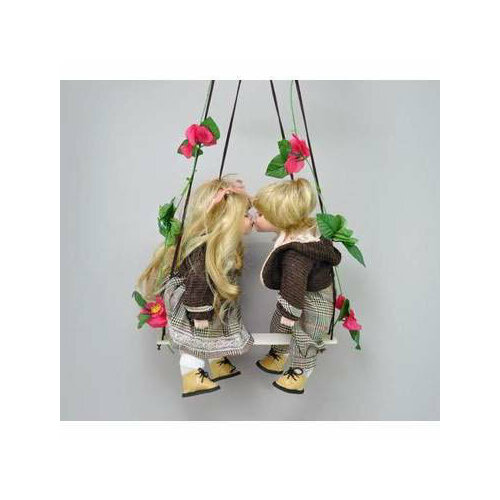 Куклы фарфоровые Вилли и Полли, Devere KSVA-YF-14165-166-G