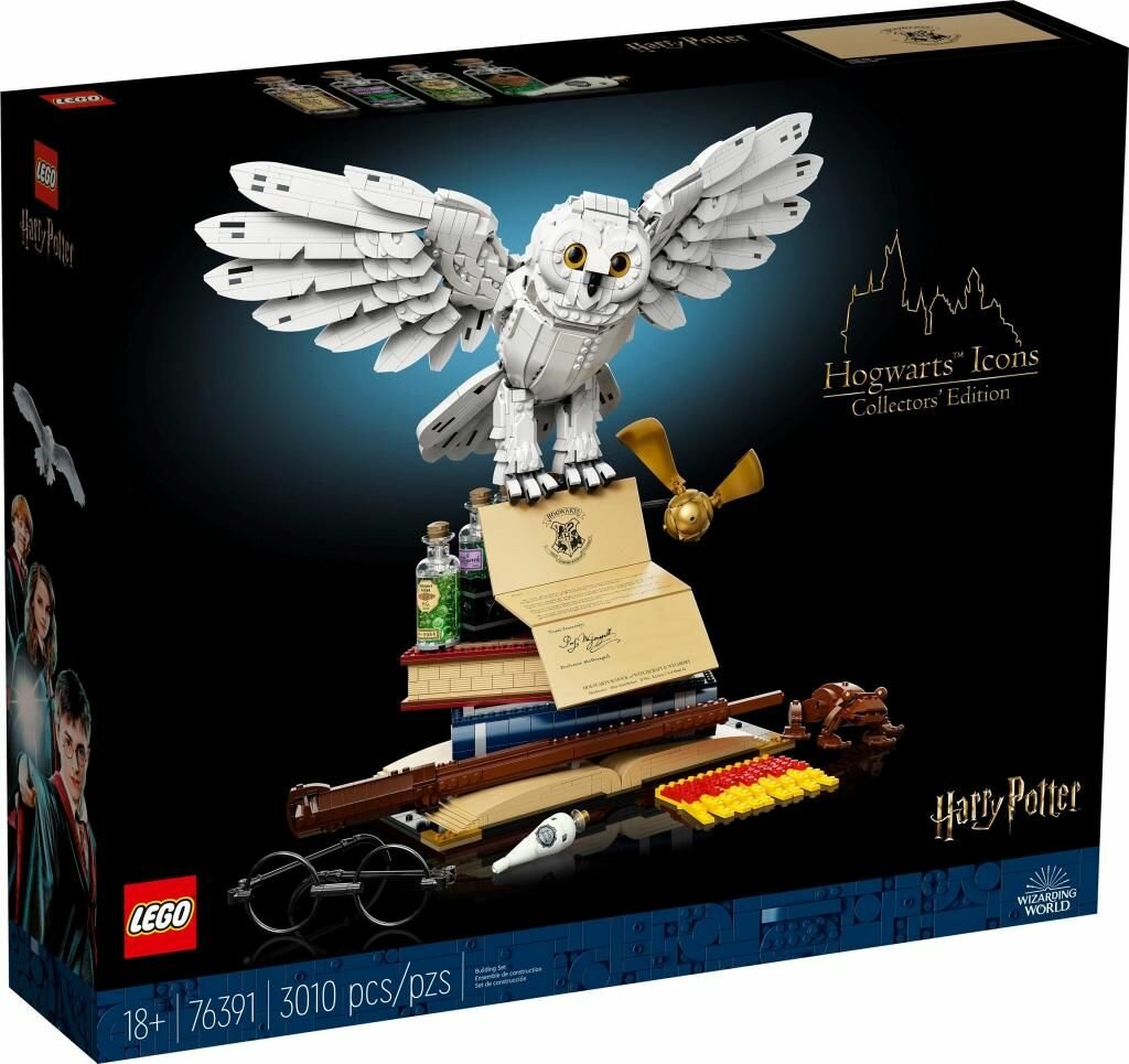 Конструктор LEGO Harry Potter Символы Хогвартса 76391, 2995 деталей, от 18 лет