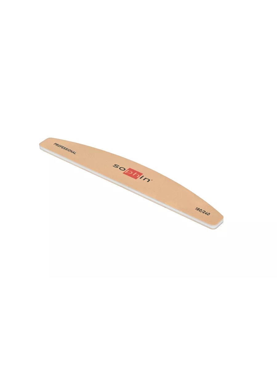 Картинки SOPHIN Пилка для ногтей, пилочка профессиональная абразив 180/240