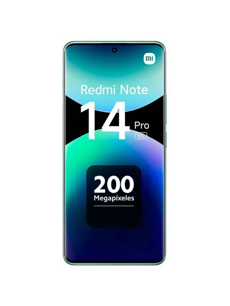 Смартфон Xiaomi Redmi Note 14 Pro, 5G, 12/512Gb, цвет Green, (зеленый) — фото 1