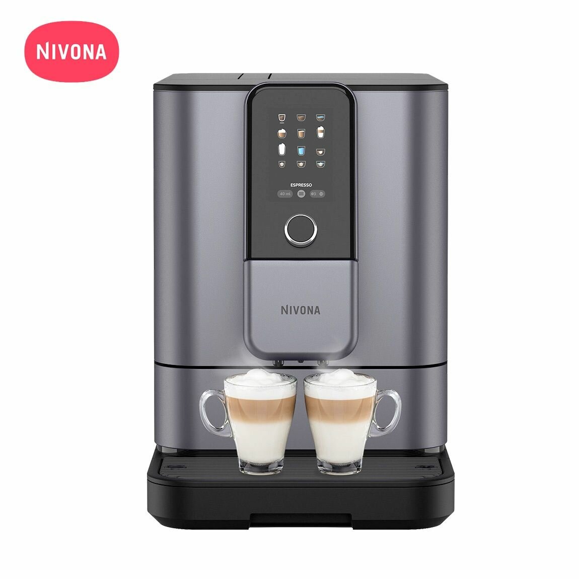 Кофемашина автоматическая Nivona CafeRomatica NIVO 8107, перламутровый голубой