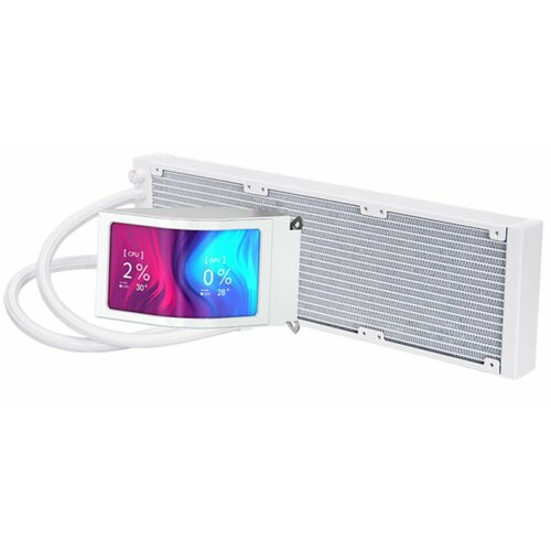 Система жидкостного охлаждения Sama ZW360 OLED белая (без вентиляторов)