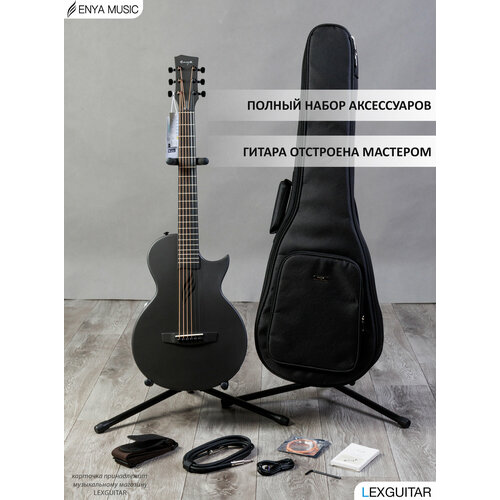 Enya NOVA GO/SP1. BL - электроакустическая гитара, цвет Sparkle Blue