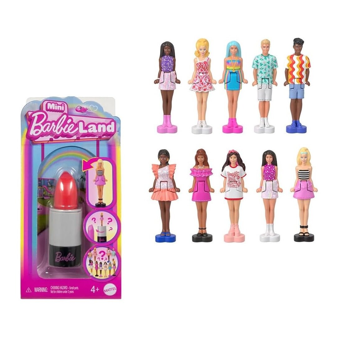 Кукла мини Barbie Mini Land Colour Reveal 1шт!