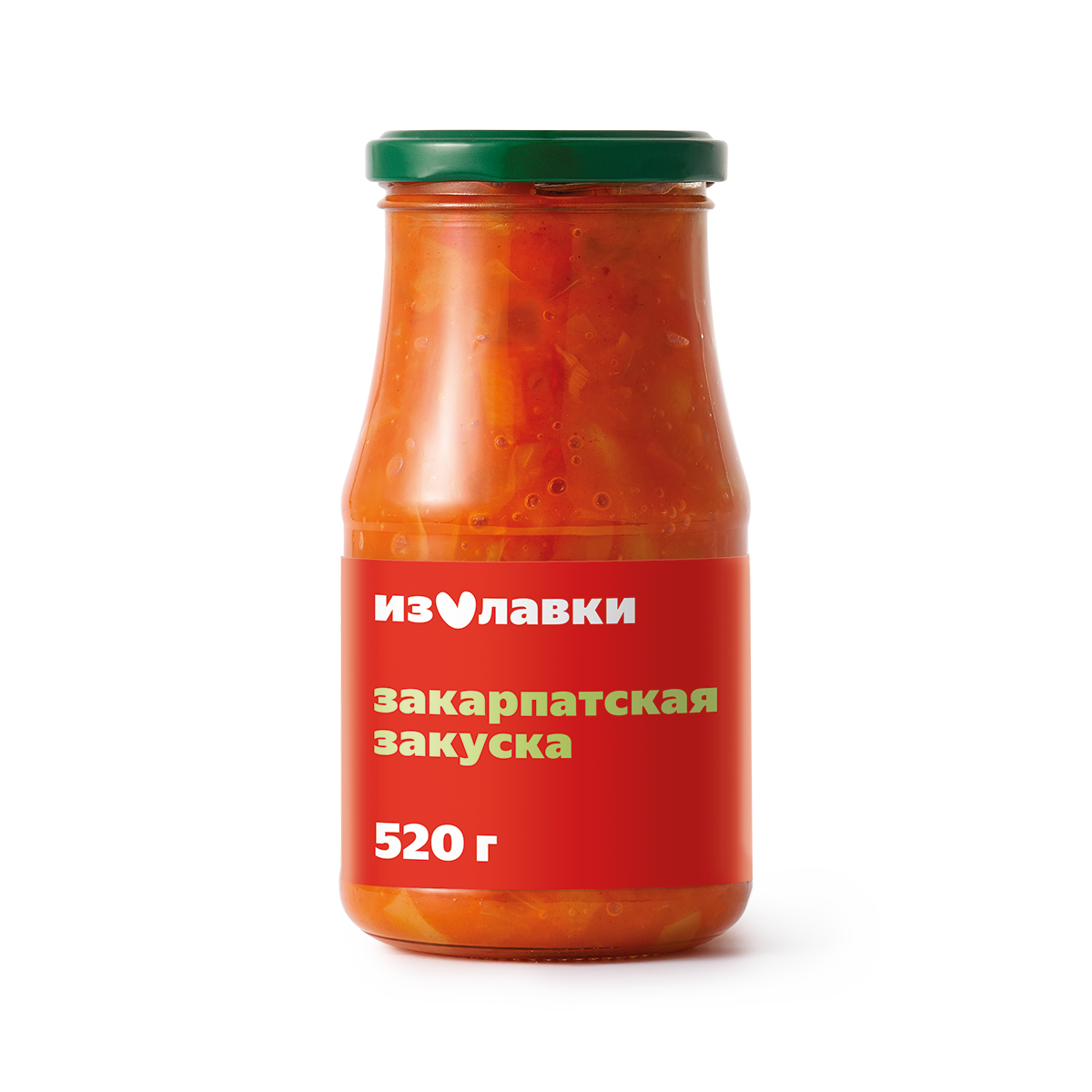 Закуска "Из Лавки" Закарпатская, в стеклянной банке, 520 граммов, 1 упак.