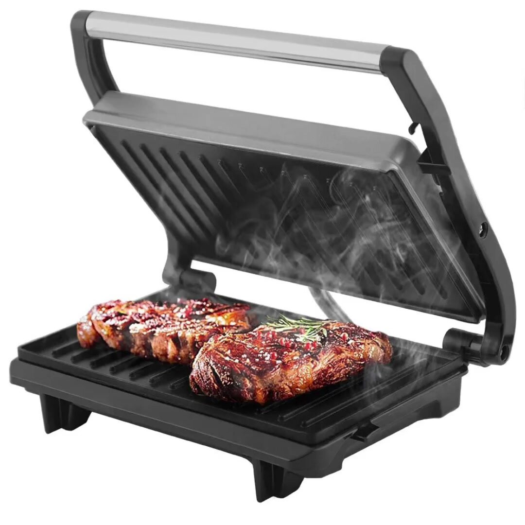 Пресс-гриль ENDEVER Grillmaster-115, мощность 1500Вт, антипригарное покрытие — фото 1