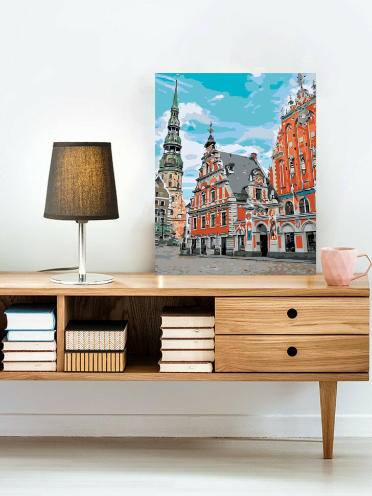 Картина по номерам "Пейзаж города" — фото 1