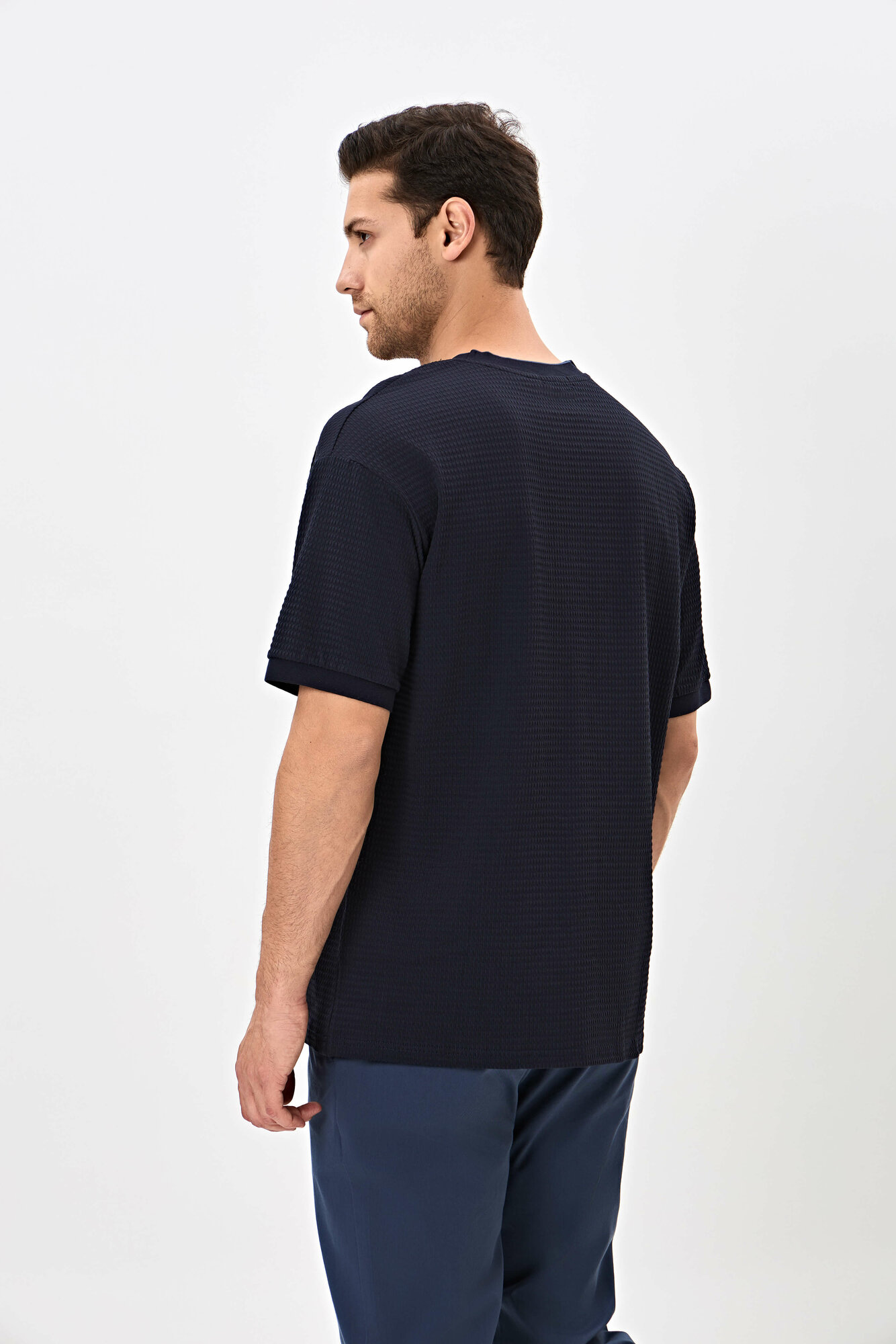 Футболка спортивная TERRA PRO, размер L, navy — фото 1