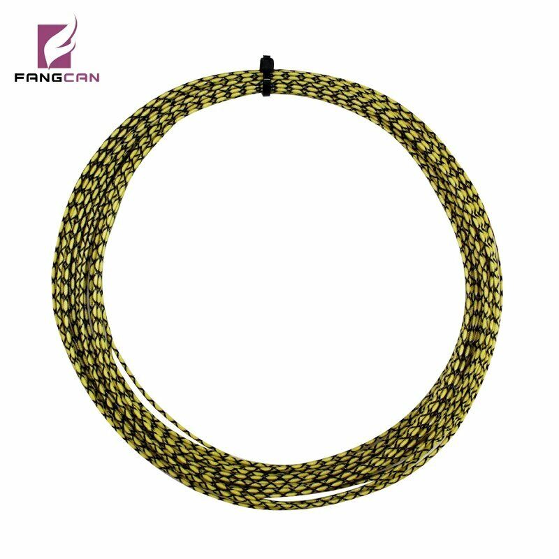 FANGCAN Многонитная нить для сквоша 120 мм Yellow and black