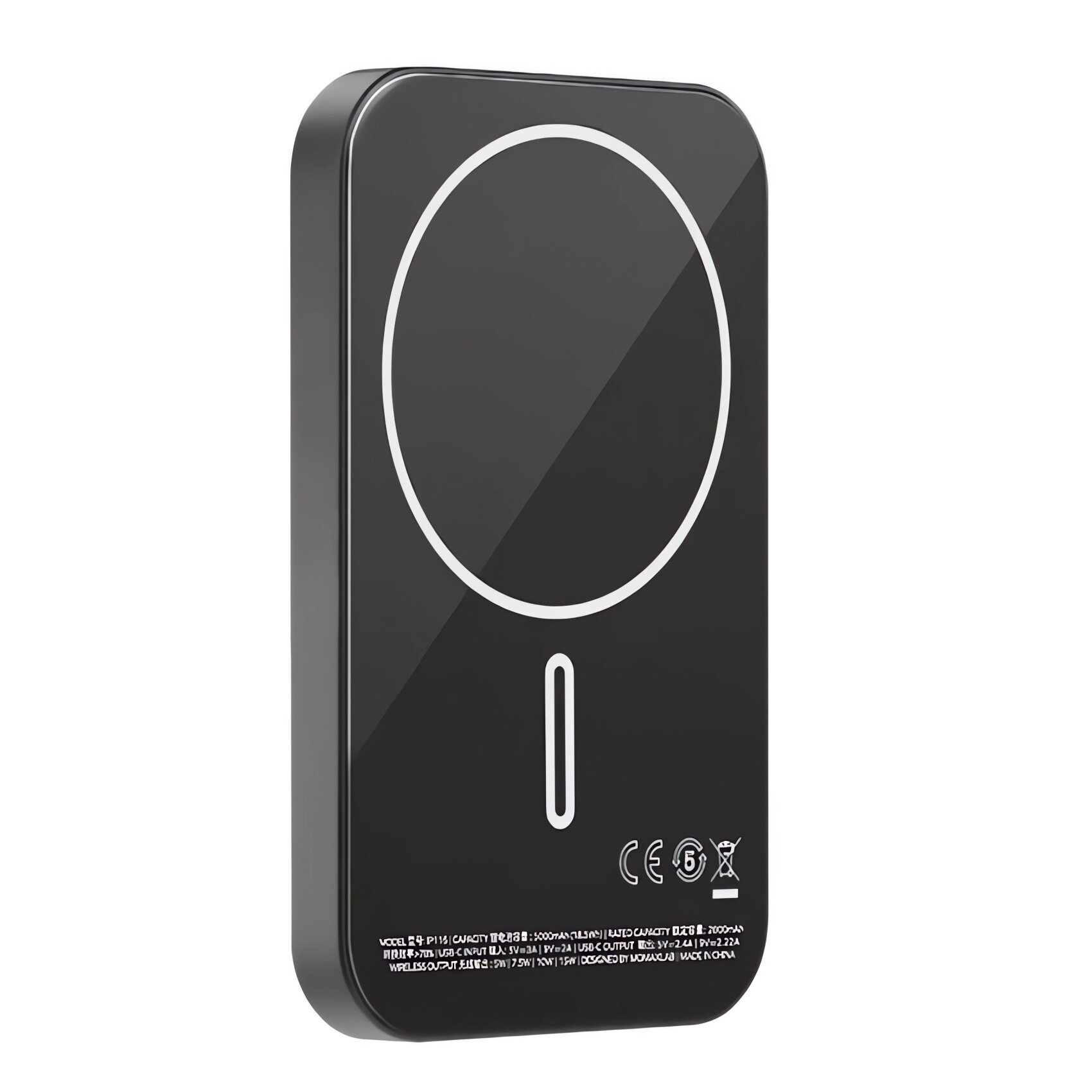 Портативное зарядное устройство Momax IP116A Q.Mag X 5000mAh Black (IP116AD) — фото 1