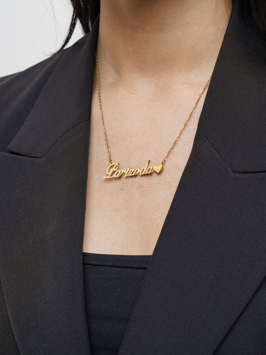 Цепь, 1 шт., длина 50 см, золотой — фото 1