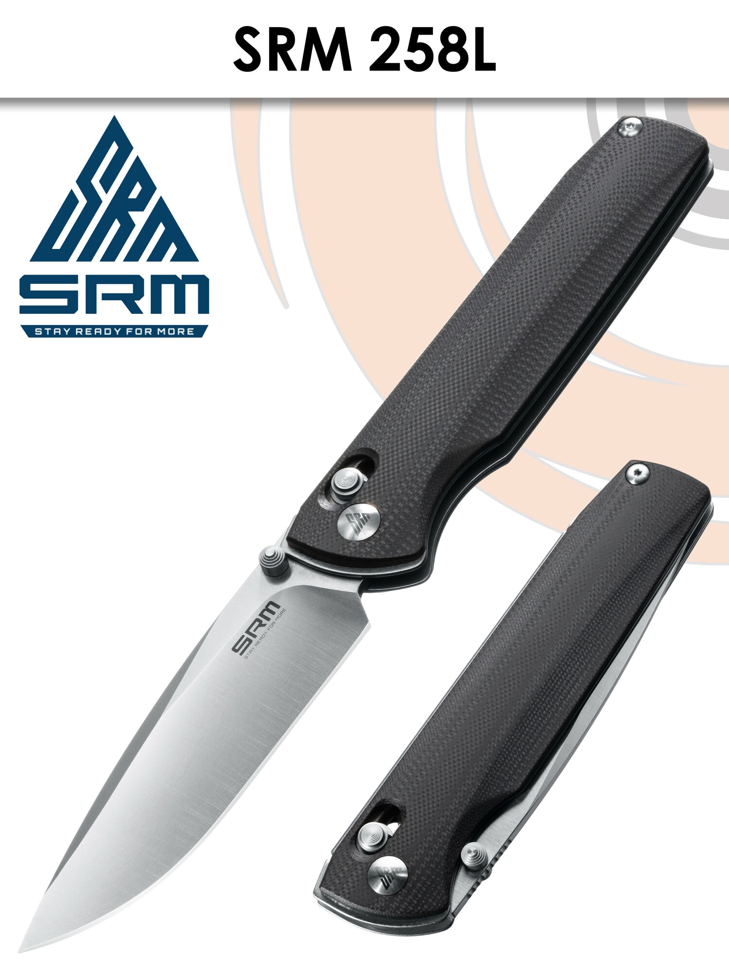 Складной нож SRM 258L-GB