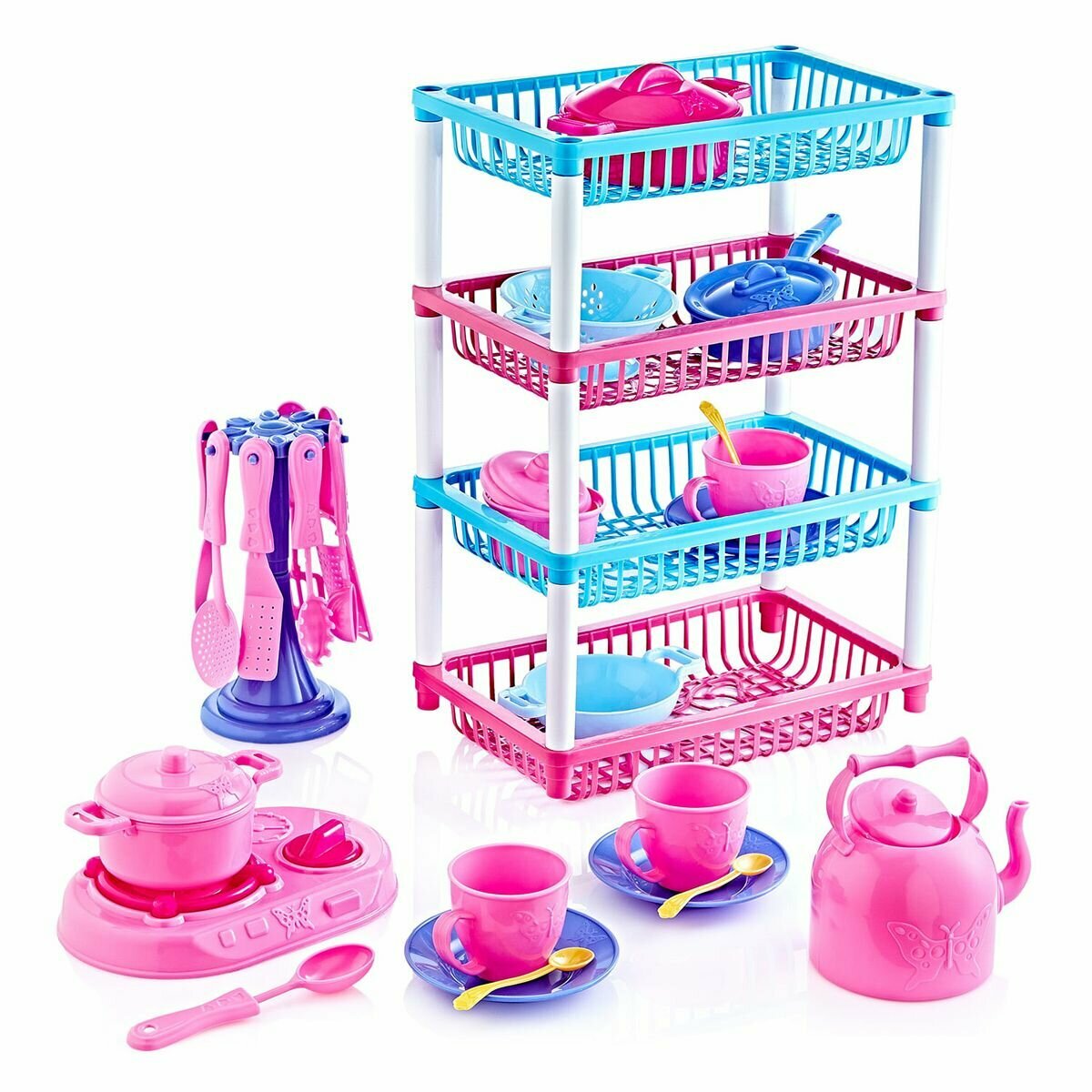 Набор посуды 47 предметов — фото 1