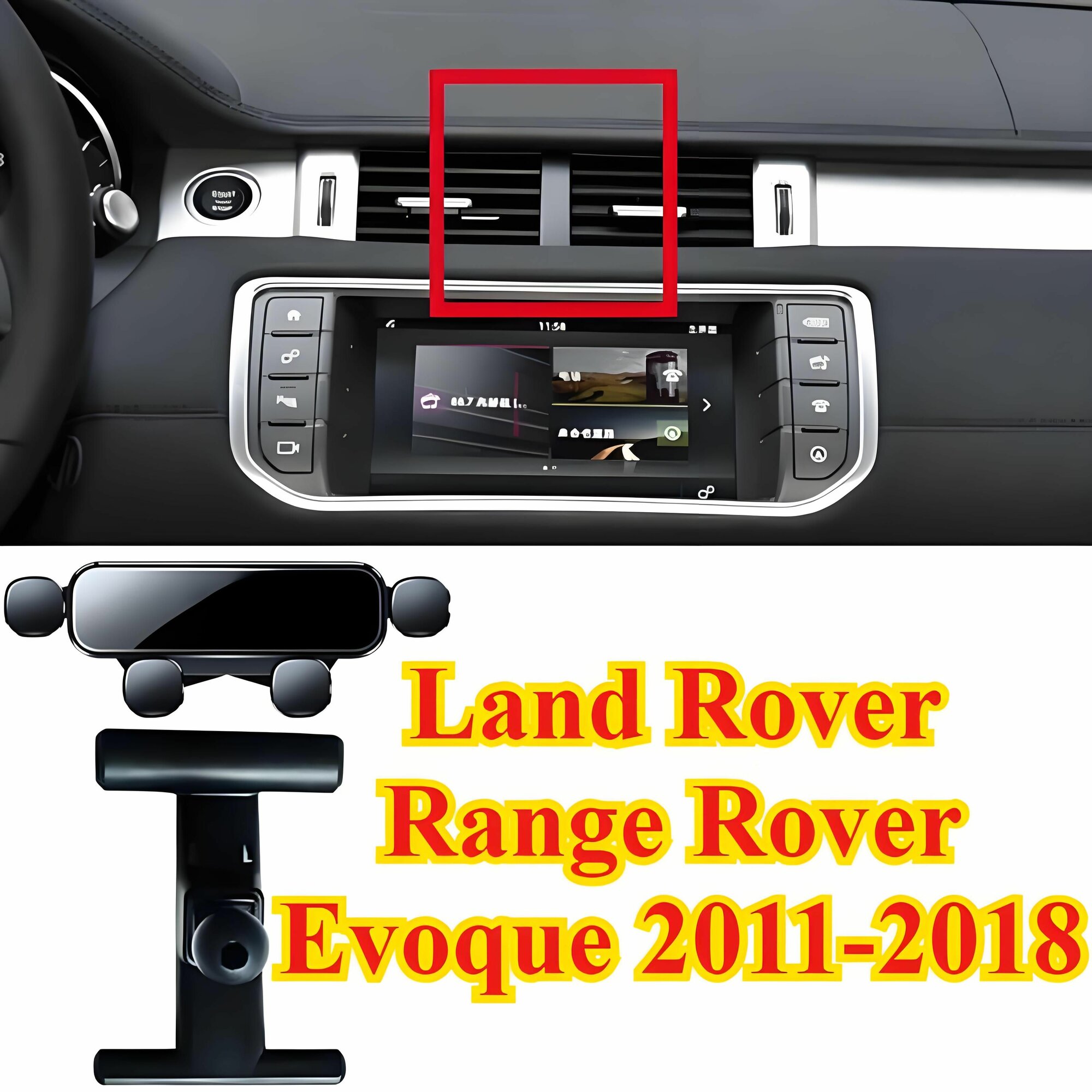 Стент для телефона в машине Land Rover Range Rover Evoque 2011-2018