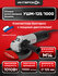 УШМ Интерскол УШМ-230/2100М 60.1.1.00/60.1.2.00, 125 мм