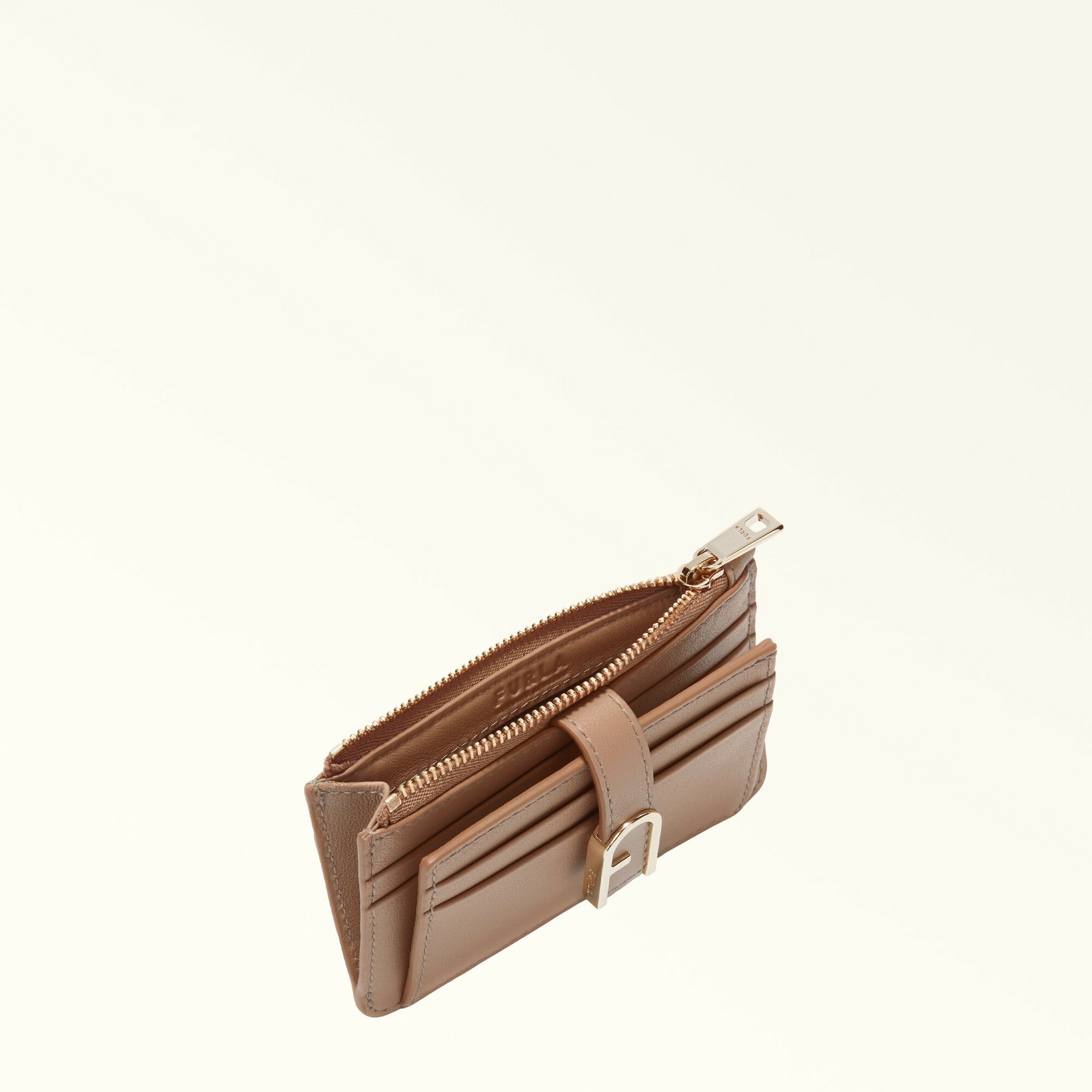 Картхолдер FURLA, бежевый — фото 1
