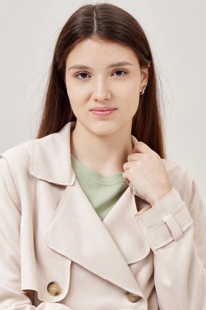 Ветровка Selfie, размер XS, бежевый — фото 1