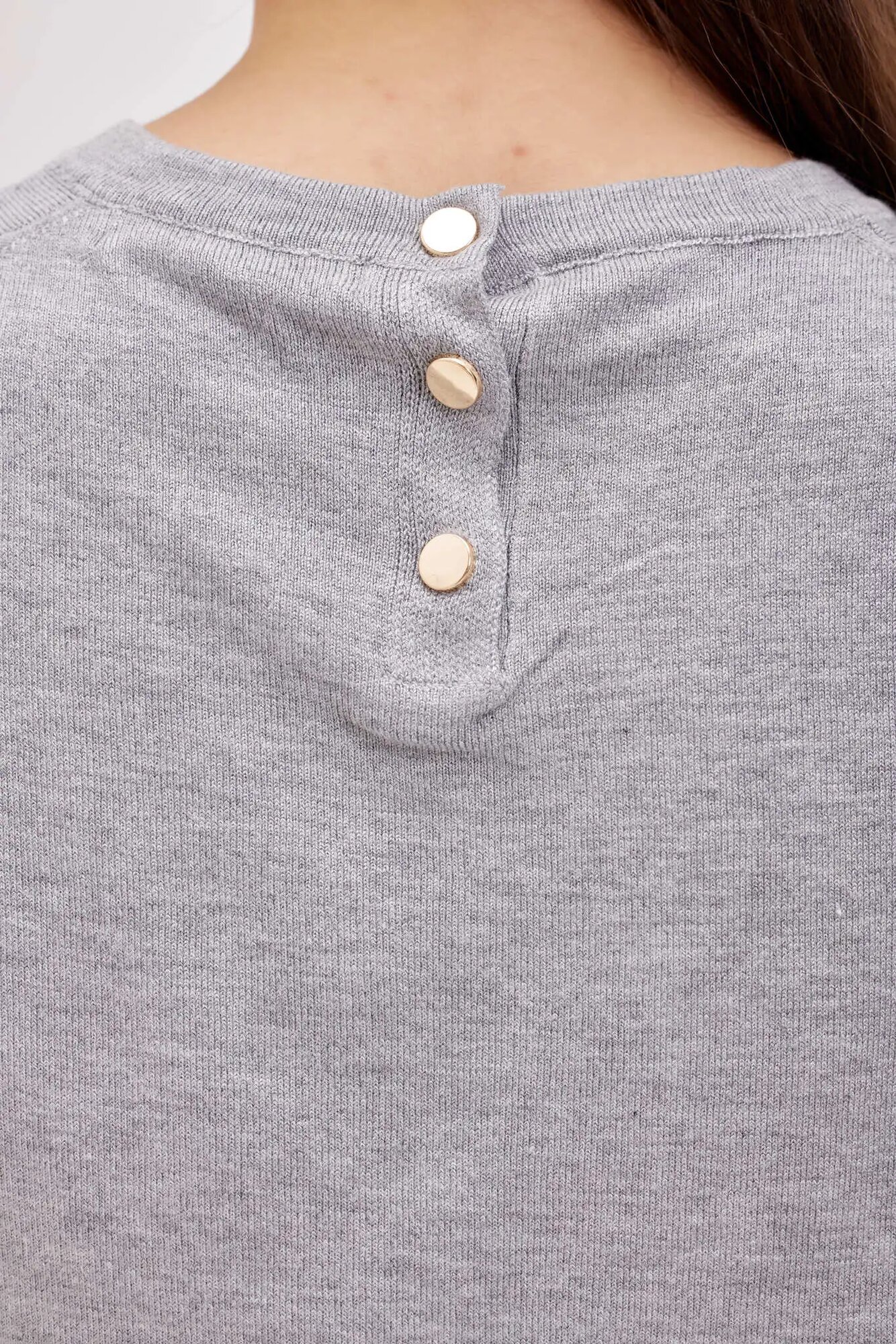 Джемпер Selfie, размер XS, серый — фото 1