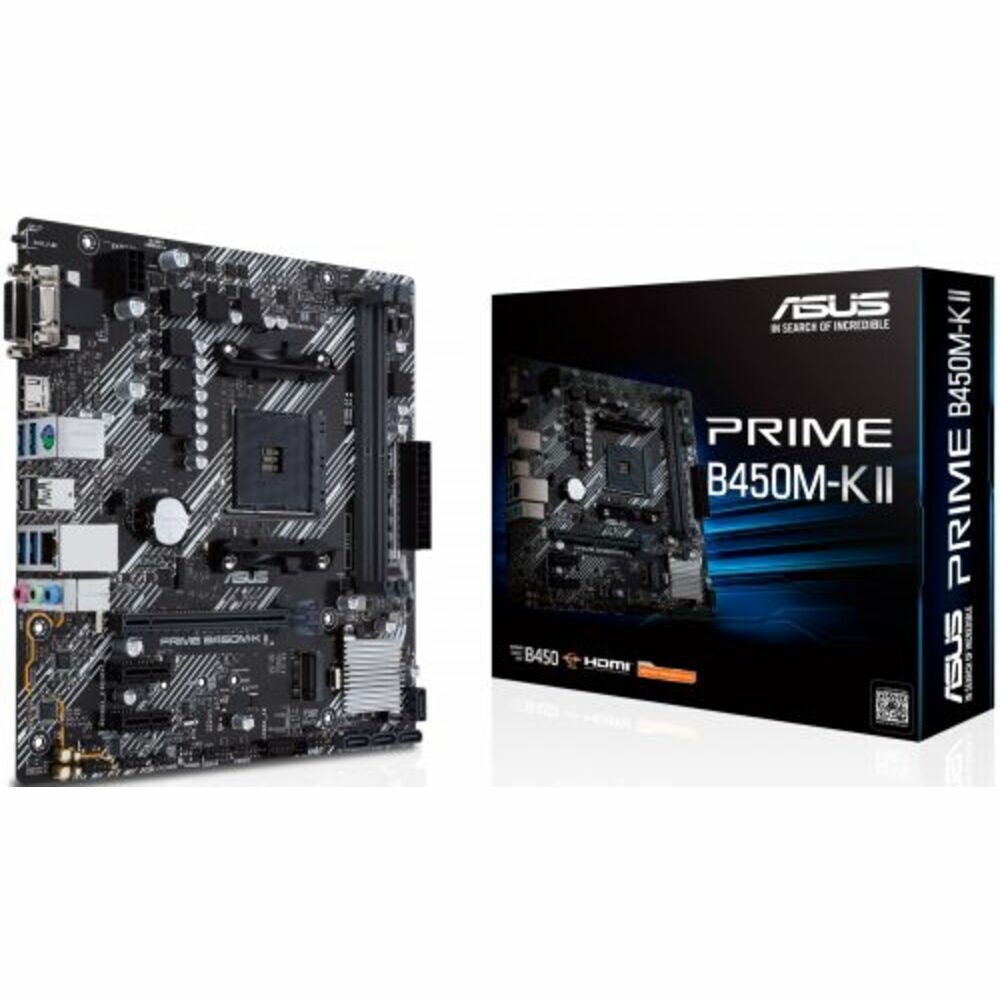 Материнская плата ASUS PRIME B450M-K II