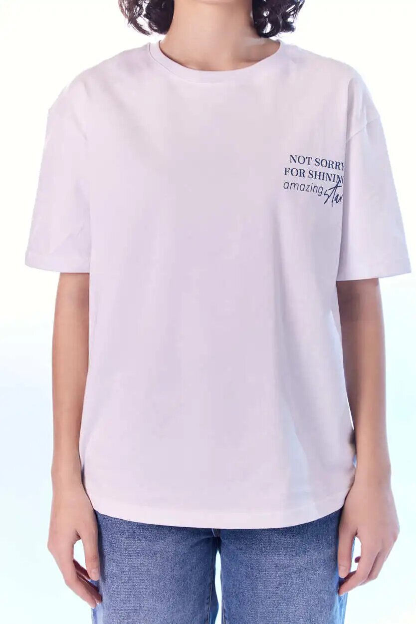 Футболка Selfie, размер M, белый — фото 1