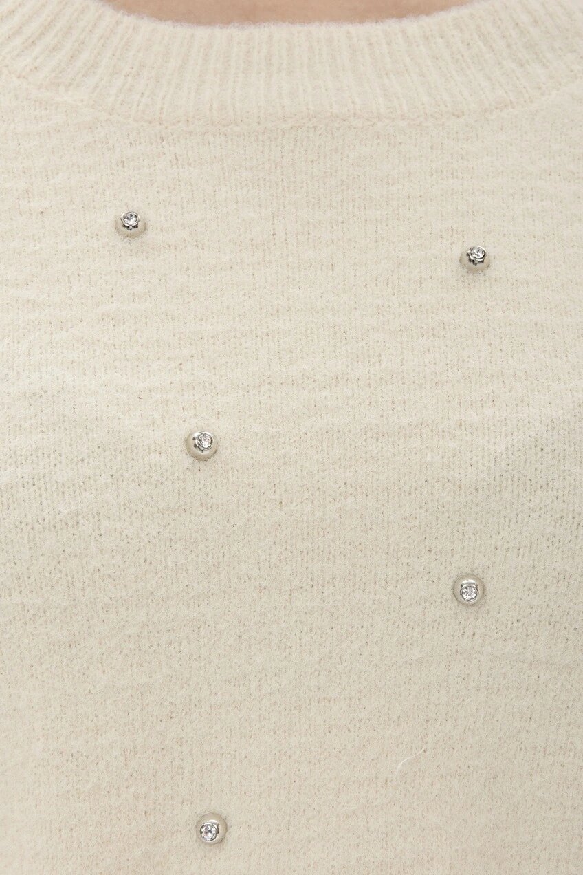 Свитер Selfie, размер L, , бежевый — фото 1