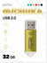 USB флешка Perfeo USB 32GB E01 Gold ES