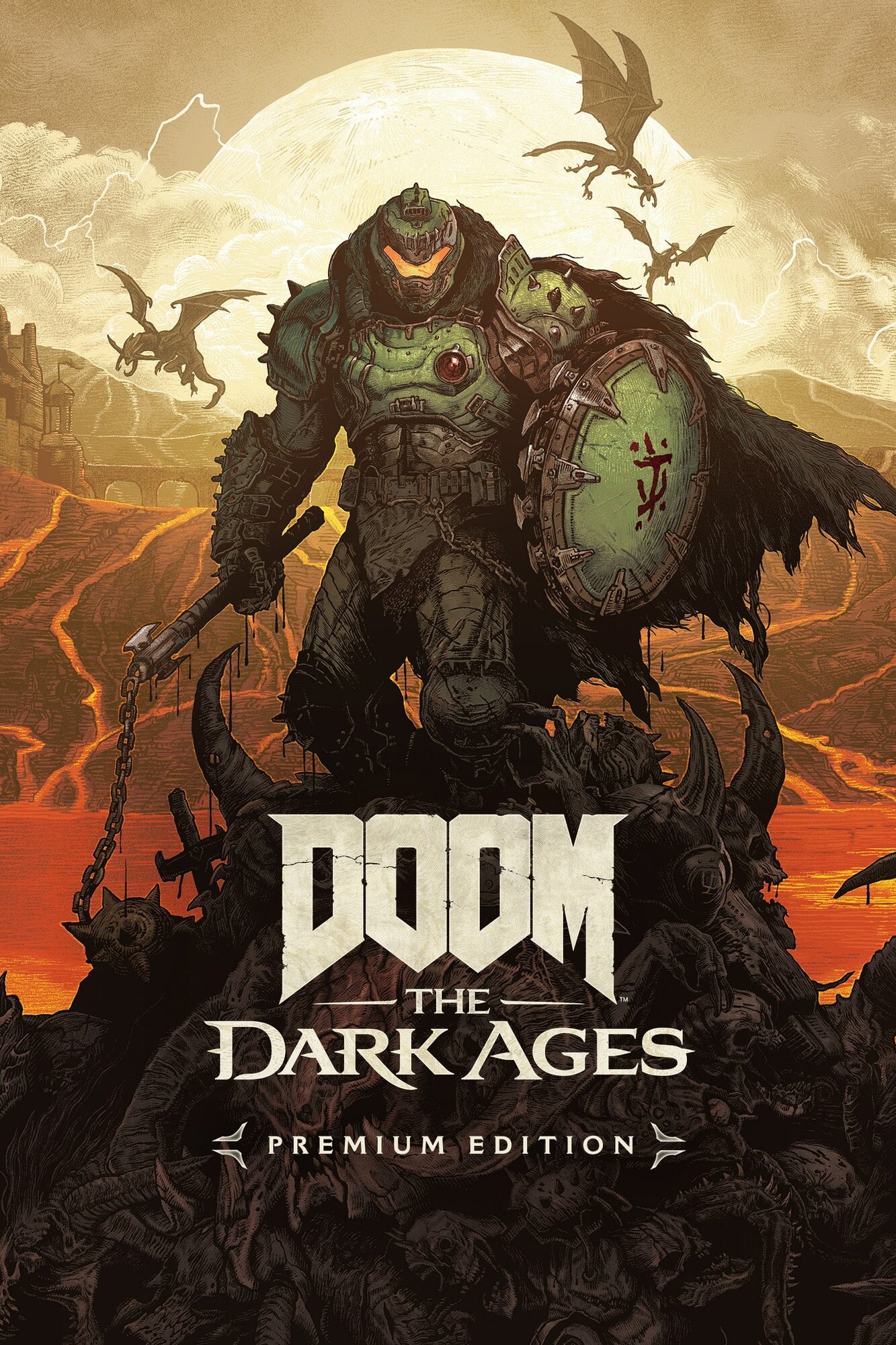 Игра DOOM: The Dark Ages Premium Edition для Steam PC(ПК), Русская озвучка, электронный ключ, Россия + СНГ