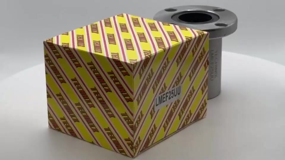 Линейный подшипник LMEF25-UU (KBF25PP) TECHNIX — фото 1