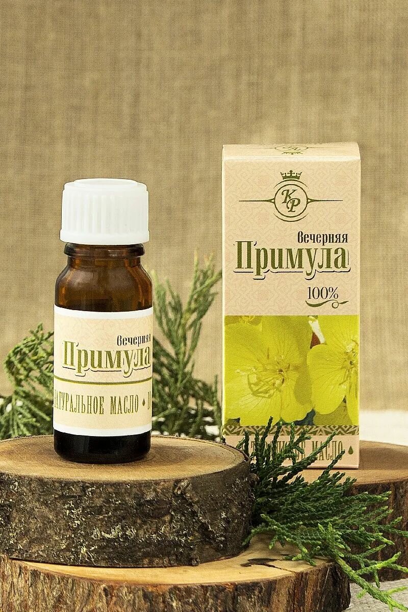 Косметическое жирное масло Примула вечерняя ООО Крымская роза 10 мл