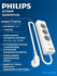 Сетевой фильтр удлинитель Philips CHP2135WB/51 с тремя стандартны...