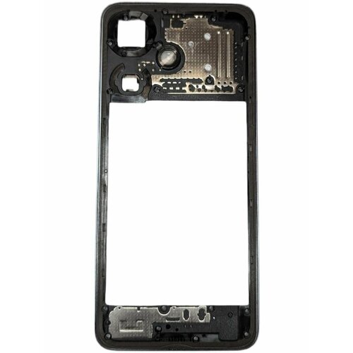Infinix Hot 30i Средняя рамка корпуса серебристая