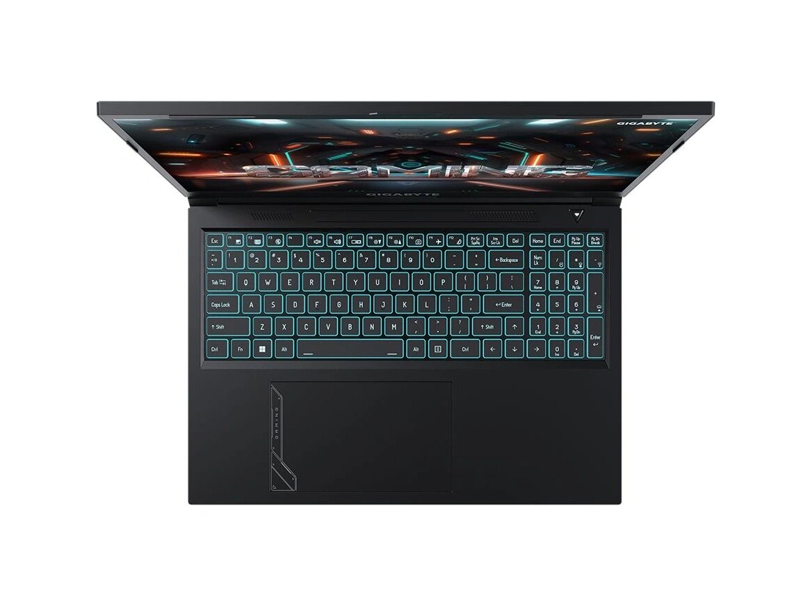Ноутбук Gigabyte G6, 16", IPS, Intel Core i7 13620H, DDR5 16ГБ, SSD 512ГБ, NVIDIA GeForce RTX 4060 для ноутбуков 8ГБ, черный (kf-h3kz853kd) — фото 1