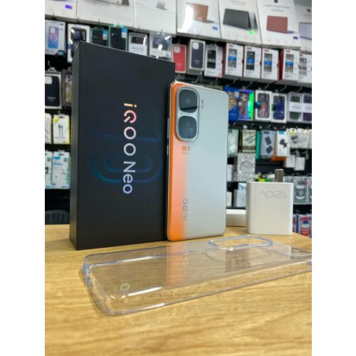 Смартфон Vivo iQOO Neo 10 OriginOS есть русский язык CN 12256 ГБ оранжевый 3399900₽