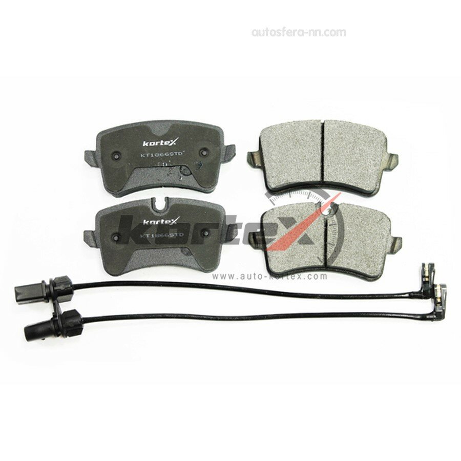 KORTEX KT1866STD Колодки тормозные задние