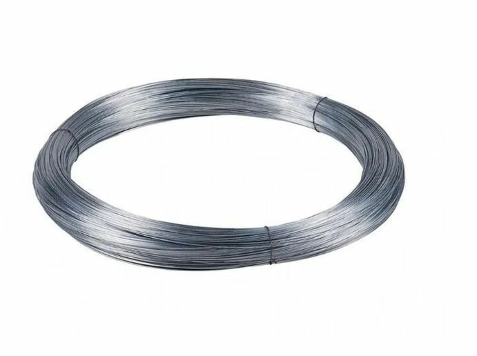Проволока стальная, вязальная, термообработанная Ф1,4 мм, в мотке 25м/мюзле/для рукоделия/для творчества