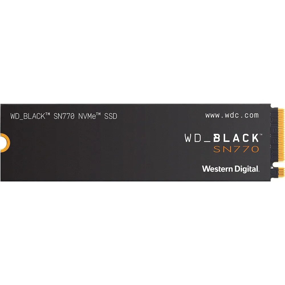 SSD диск Western Digital Black SN770, 500GB, M.2 2280, PCIe 4.0 x4 (WDS500G3X0E)