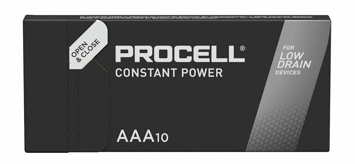 Элемент питания Duracell Procell Constant LR03 (AAA) (10шт. в упаковке) NEW