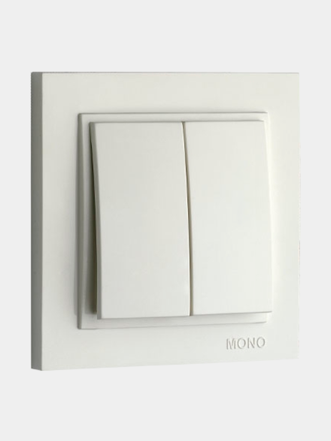 Выключатель двойной Voltus MONO ELECTRIC Despina белый, золотой, серебряный, бронзовый, хром