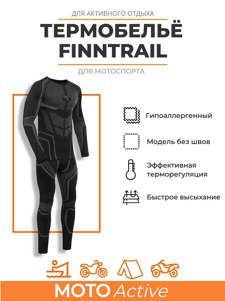 Комплект термобелья Finntrail Осень-зима 2024