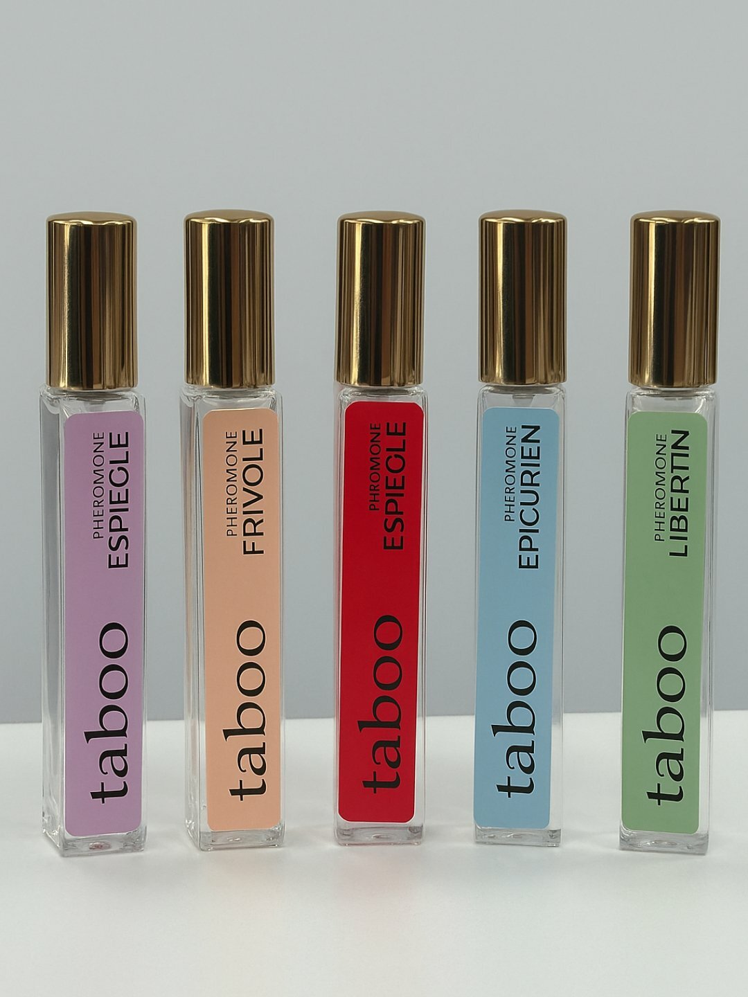 Набор феромонных женских духов TABOO, восточные пряности, унисекс, 5 шт по 10мл