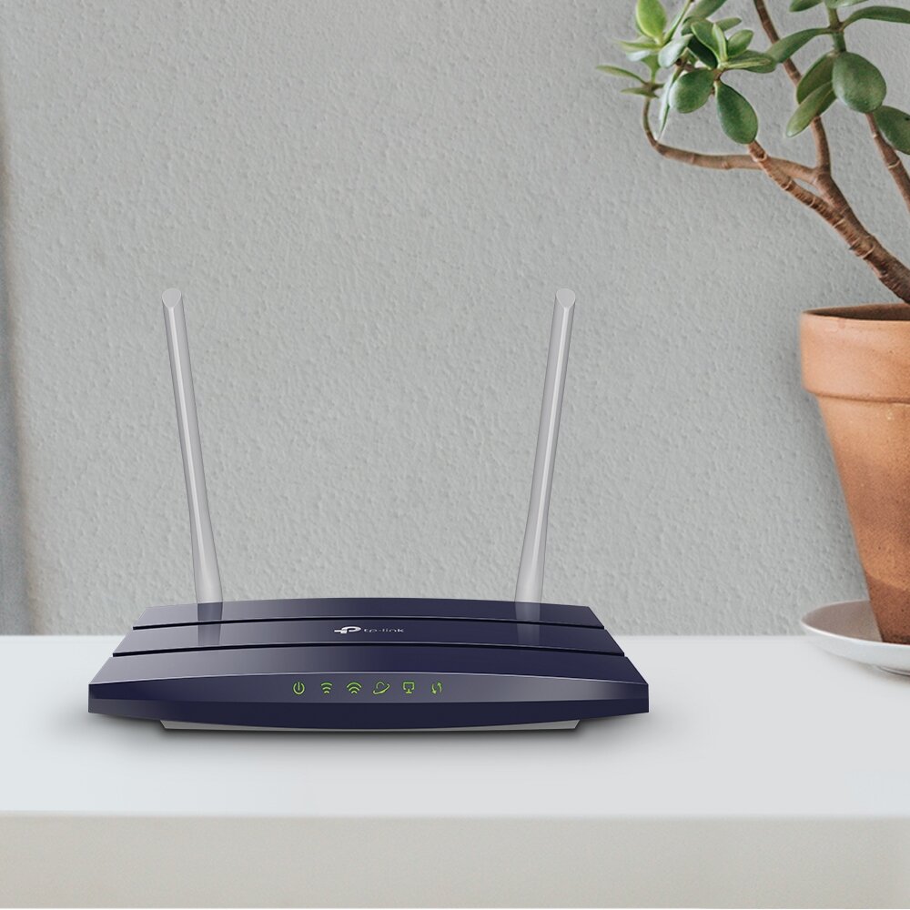 Маршрутизатор TP-Link C50 Archer, 867 Мбит/с, Wi-Fi ac/n, 4 LAN-порта, белый — фото 1