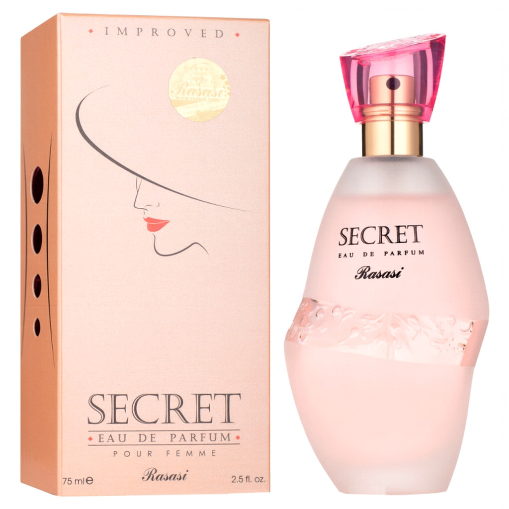 Rasasi Secret Woman, парфюмерная вода, перезаполняемая, 75 мл