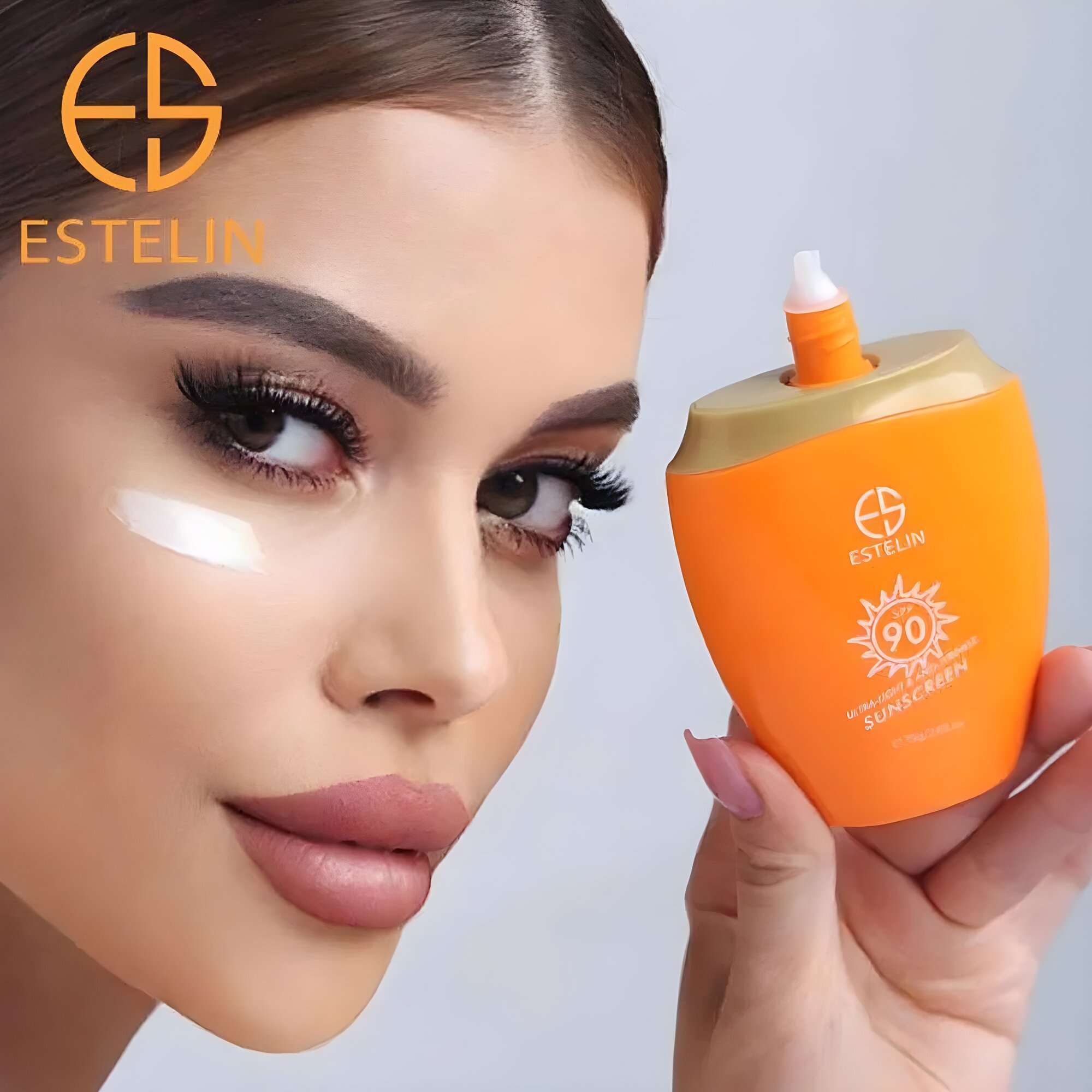 Солнцезащитный крем Estelin Ultra-Light & Anti-Wrinkle Sunscreen SPF 90(75 g.)