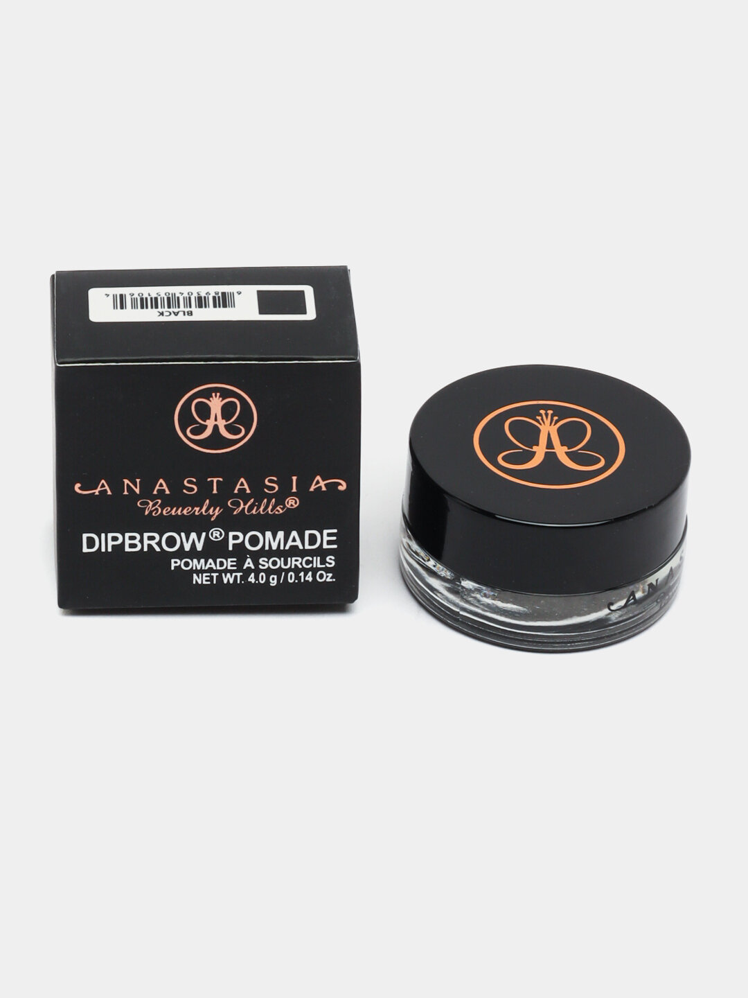 Гель для бровей Anastasia Beverly Hills "Dipbrow Pomade", черный, 4 г