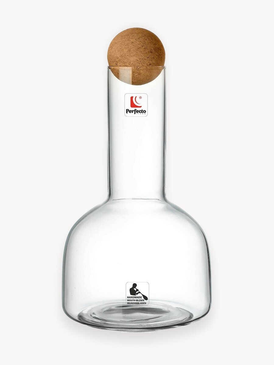 Декантер для вина PERFECTO LINEA Seville с пробкой 650 мл (30-288400)