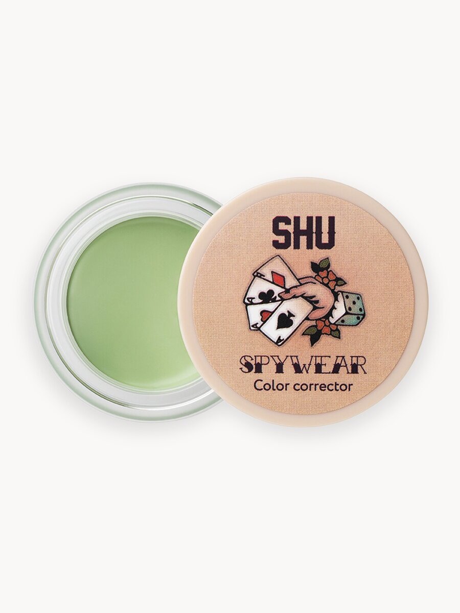 SHU Консилер для лица и глаз многофункциональный корректор SPYWEAR №32 зеленый