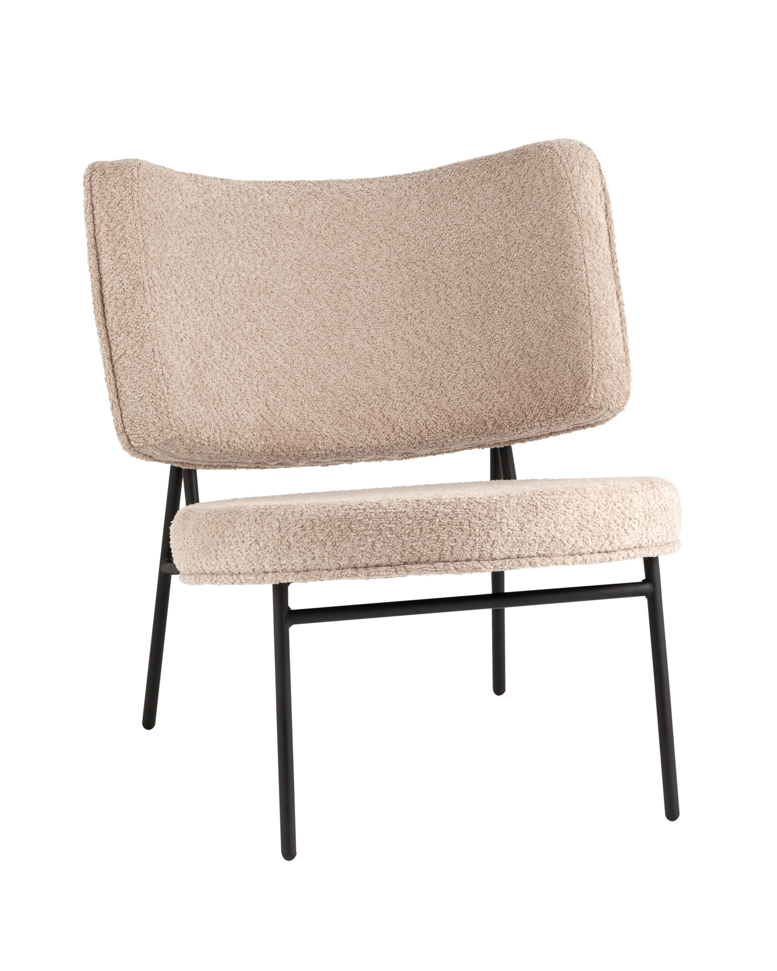 фото Кресло District Lounge велюр серый