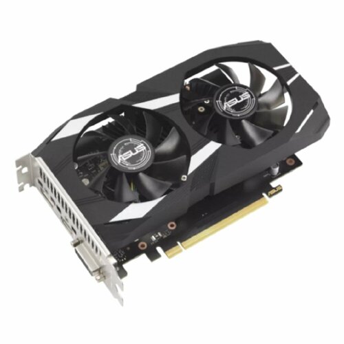 Asus Видеокарта Asus DUAL-RTX3050-O6G GeForce RTX 3050 6G DUAL (6Gb/GDDR6/96 bit/DP, DVI, HDMI) RTL