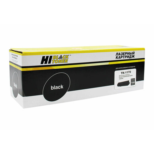 Картридж лазерный Hi-Black HB-TK-1170 TK-11701T02S50NL0 черный 7200 страниц совместимый для Kyocera ECOSYS M2040DNM2540DNM2640IDW с чипом 789₽